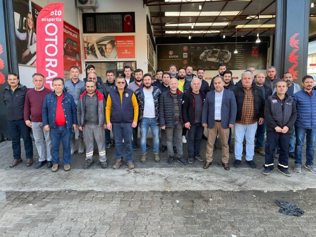 Sanayi Esnafı Göktepe Ve Ekibini Ağırladı…
